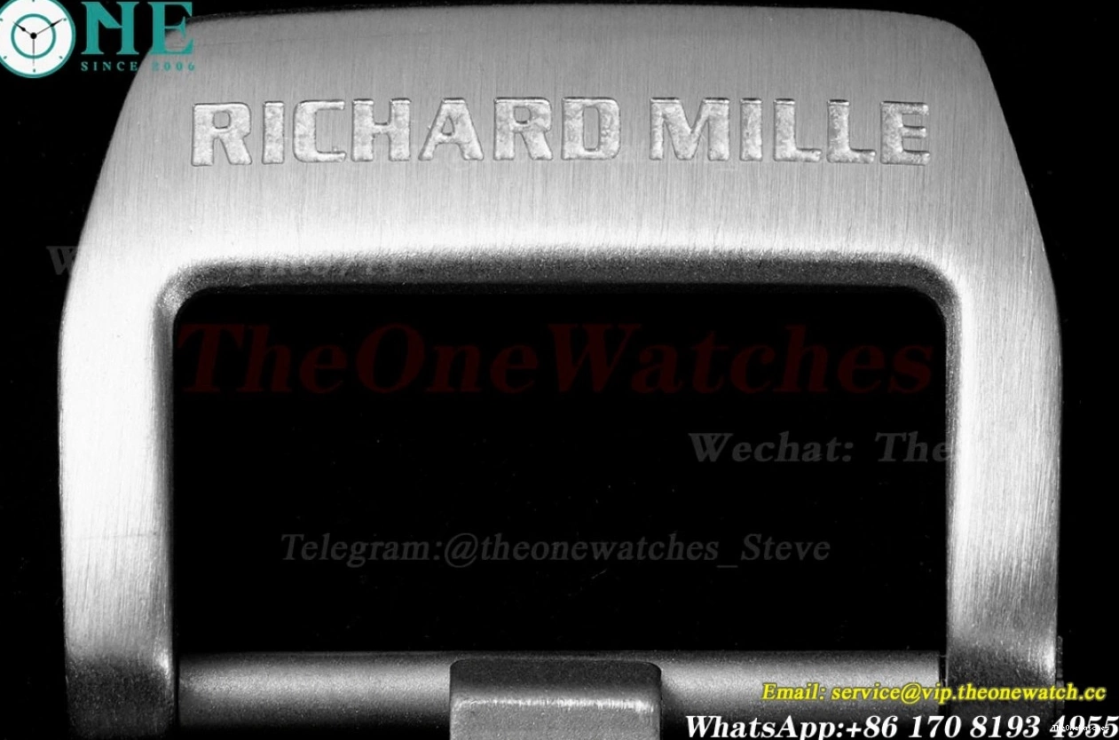 on Dragon Rubber Strap Tourb RM51 RMF Tiger Dial White 0116